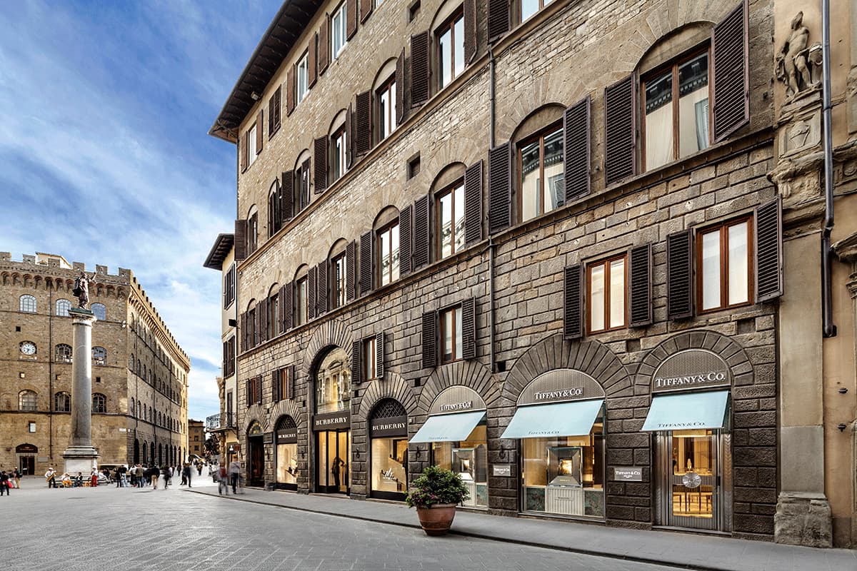 Via de’ Tornabuoni In Italy
