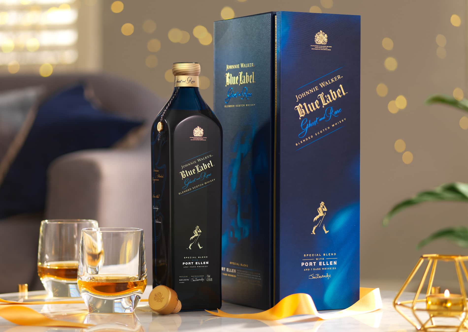 Johnnie Walker Blue Label Ghost and Rare Port Ellen Lifestyle